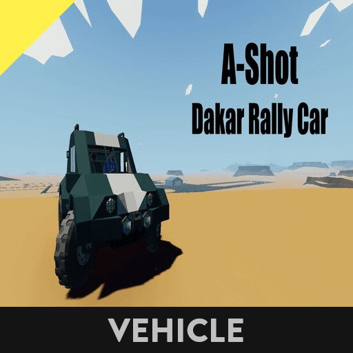 A-Shot (Dakar Rally Car) — Stormworks: Build and Rescue Steam Workshop preview image