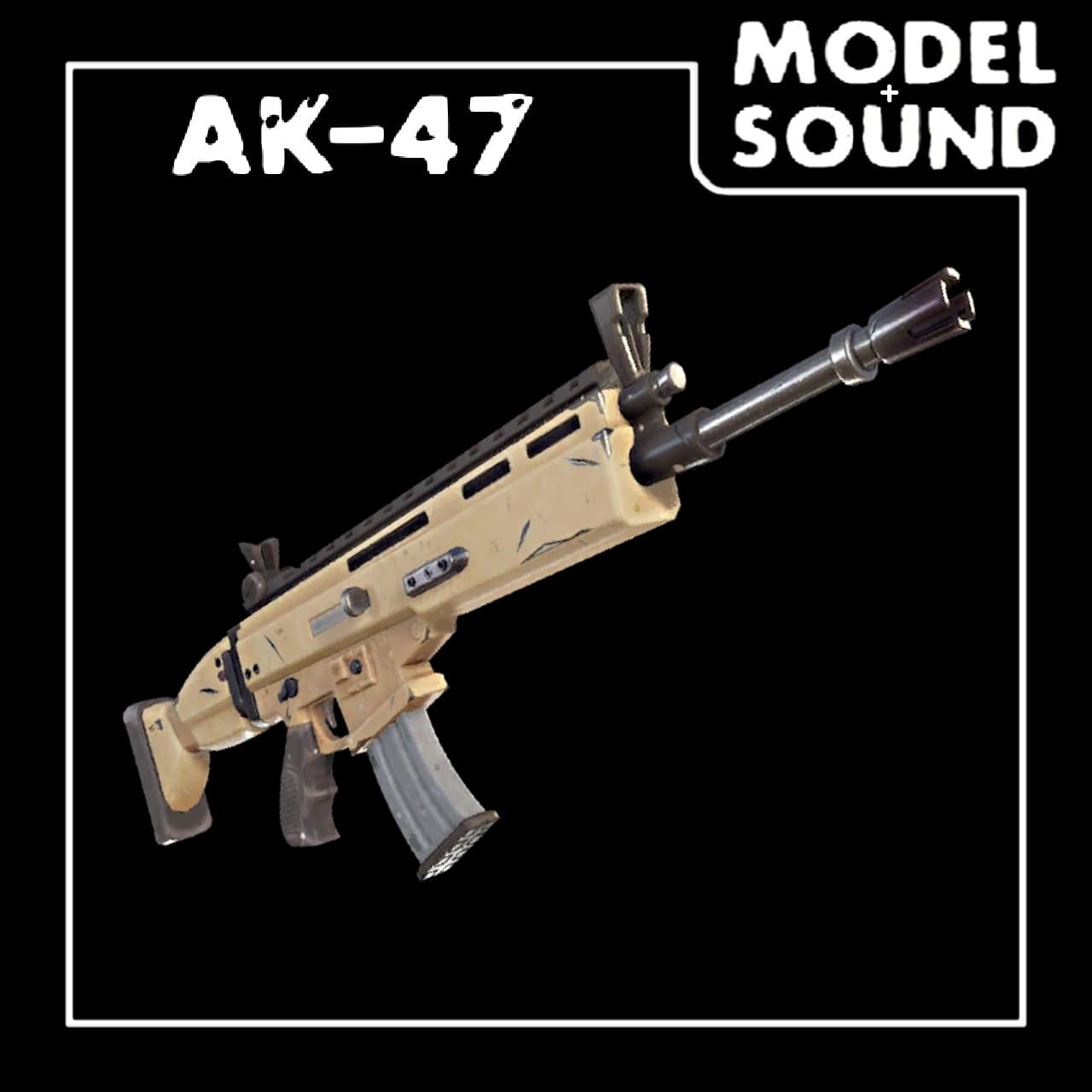 AK-47: Fortnite [Gold Scar]
 — Left 4 Dead 2 Steam Workshop preview image