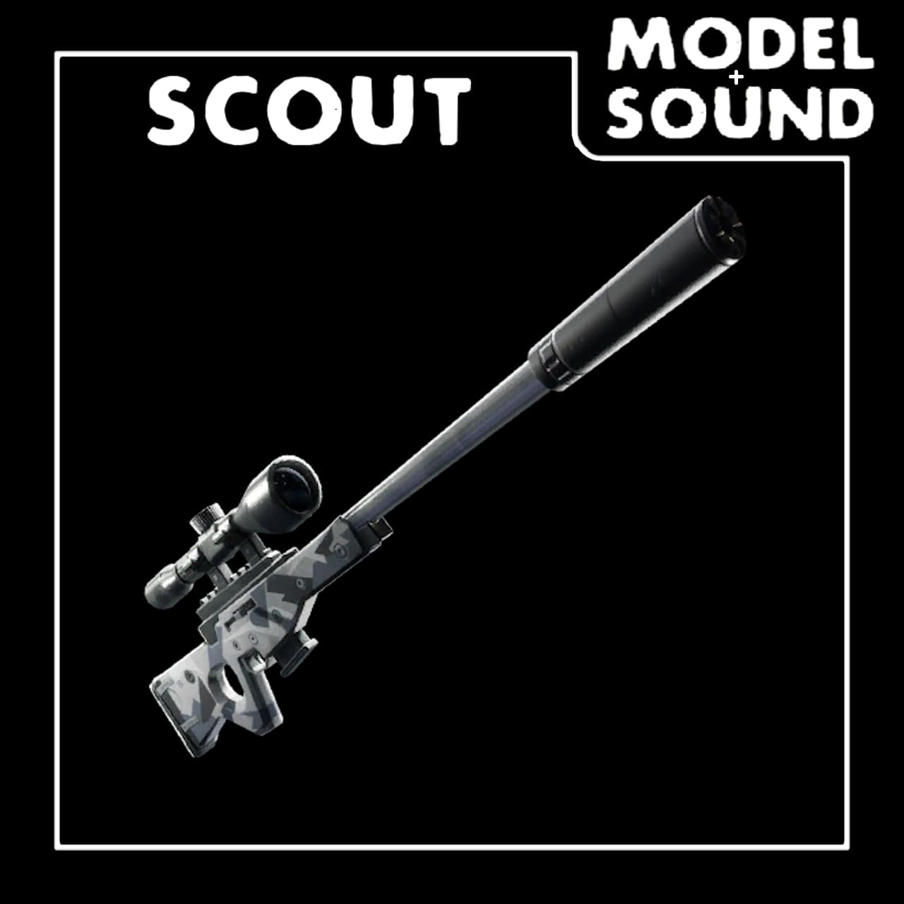 Scout Sniper: Fortnite [Legendary Suppressed Sniper]
 — Left 4 Dead 2 Steam Workshop preview image