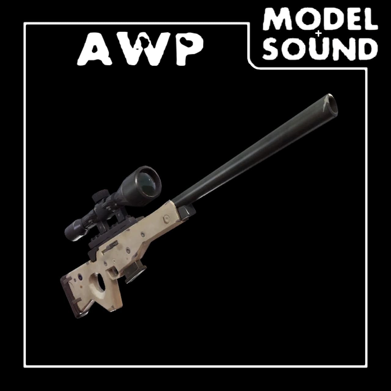 AWP Sniper: Fortnite [Blue Sniper]
 — Left 4 Dead 2 Steam Workshop preview image