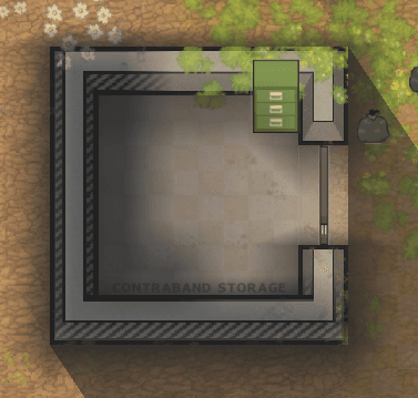 Contraband room mod — Prison Architect Workshop preview