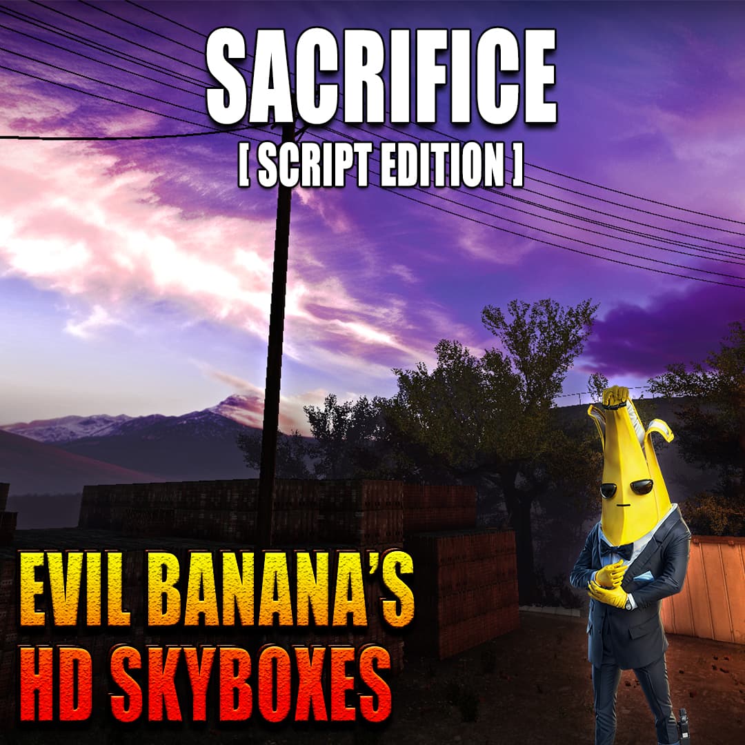 Evil Banana's 2K HD Skybox - Sacrifice [ Purple/Blue Edition ]
 — Left 4 Dead 2 Steam Workshop preview image