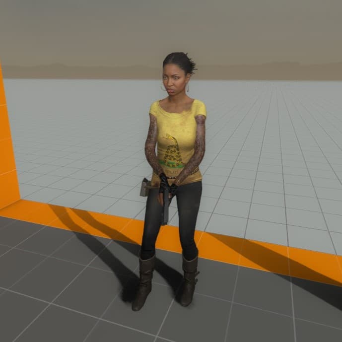 [xdR] Rochelle uses Zoey's Animations — Left 4 Dead 2 Steam Workshop preview image
