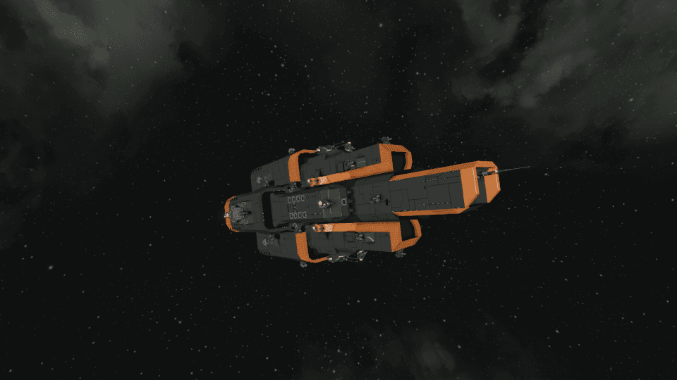 Banshee-class light destroyer flight 1 — Space Engineers Workshop preview