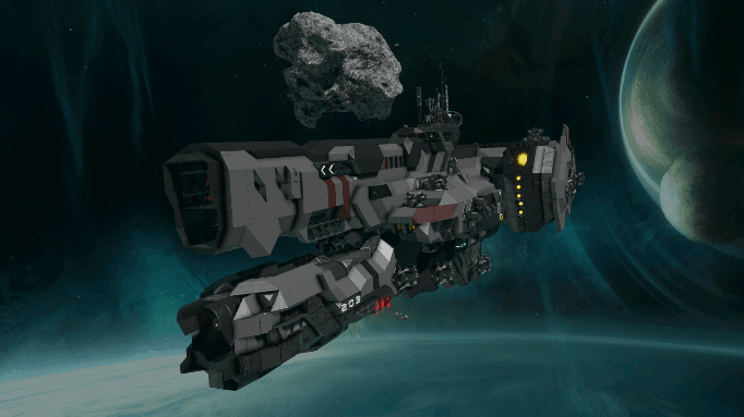 203 Achellion Class Frigate Mk II — Space Engineers Steam Workshop preview image