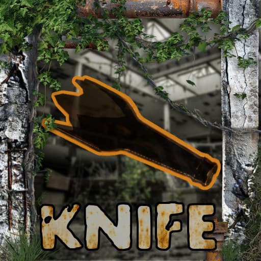 Overgrown Apocalypse - Broken Glass Bottle Knife — Left 4 Dead 2 Steam Workshop preview image