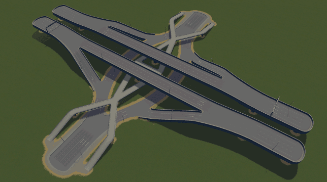高速&六车道立交 — Cities: Skylines Steam Workshop preview image