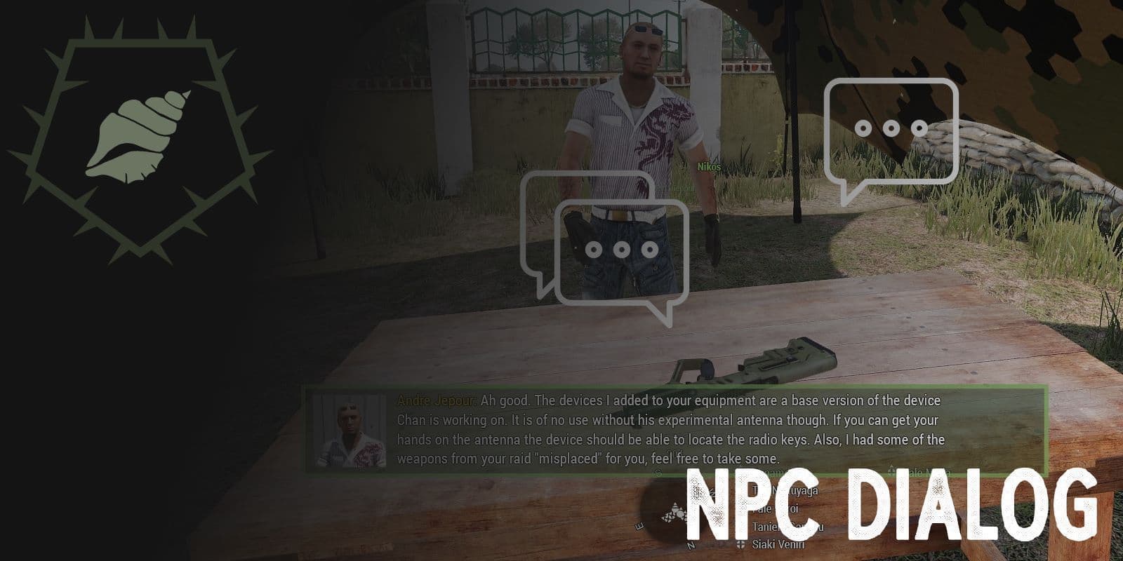 Hcoll NPC Dialog — Arma 3 Steam Workshop preview image