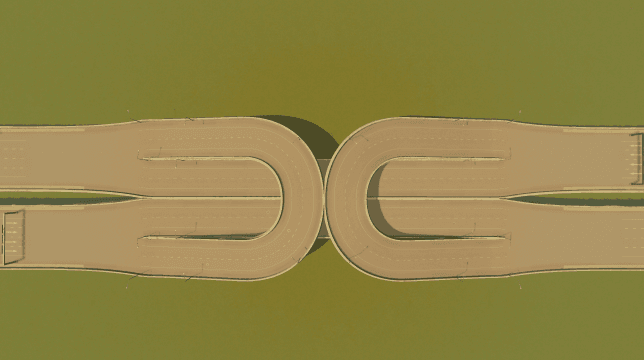 Retorno rodovia elevada — Cities: Skylines Workshop preview