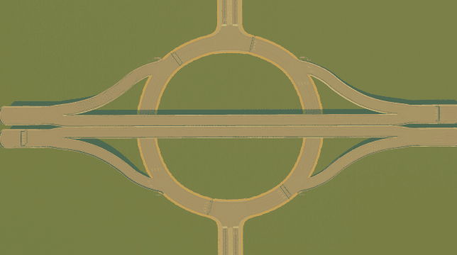 Acesso rotatória — Cities: Skylines Steam Workshop preview image