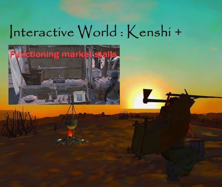 (IWK+)Functioning Market Stalls — Kenshi Steam Workshop preview image