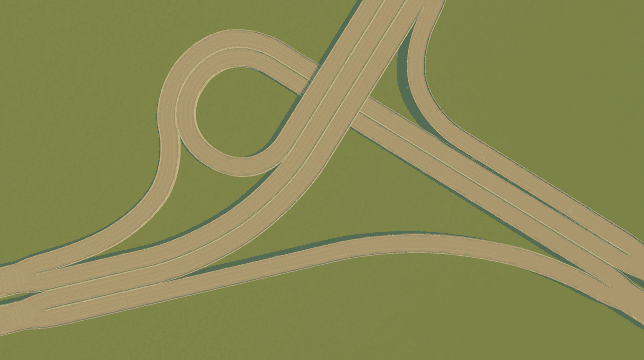 Interseção Y-2 90º 135º 135º — Cities: Skylines Steam Workshop preview image