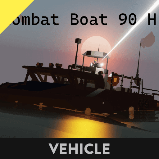 Combat Boat 90 H / Stridsbat 90 H — Stormworks: Build and Rescue Workshop preview