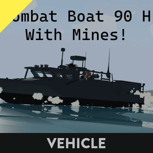 Combat Boat 90 H / Stridsbat 90 H (Mines) — Stormworks: Build and Rescue Workshop preview