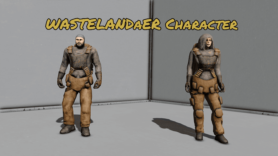 Wastelander Character — Space Engineers Steam Workshop preview image
