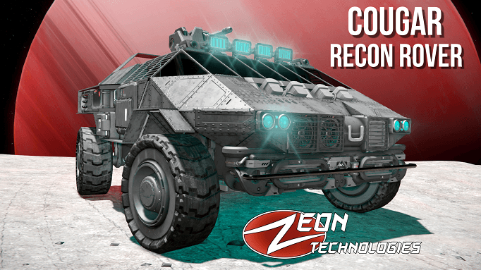 Cougar-Recon Rover — Space Engineers Steam Workshop preview image