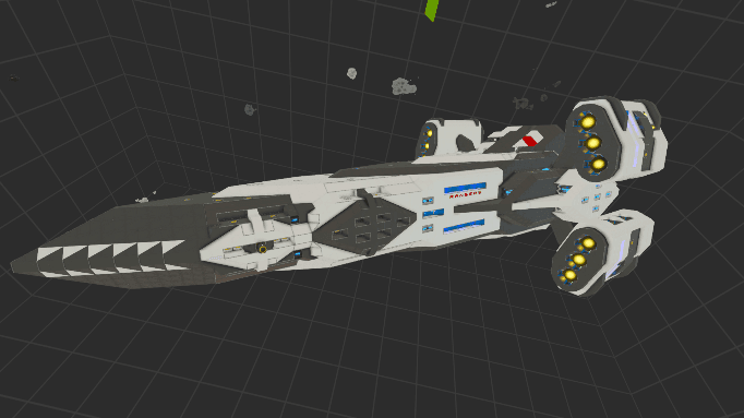 Newer Daddy Shark — Space Engineers Workshop preview