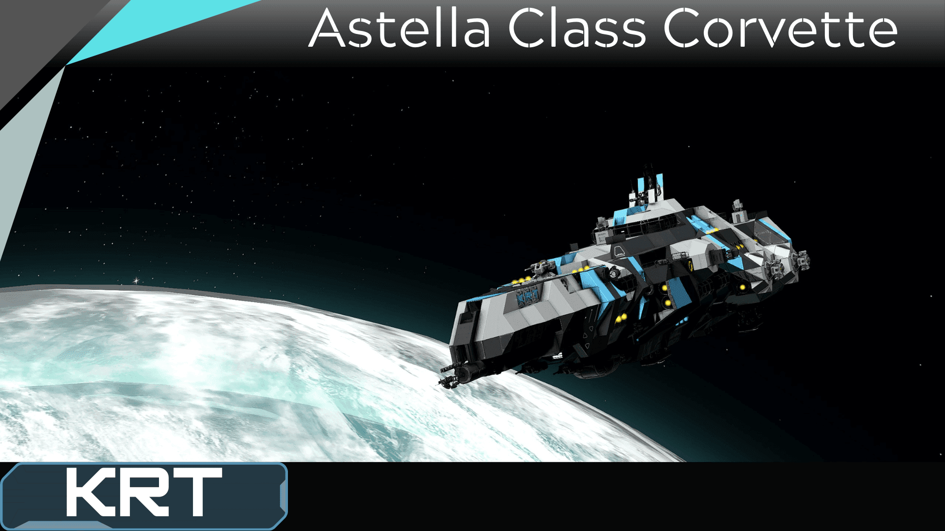 KRT Astella Science Corvette — Space Engineers Steam Workshop preview image