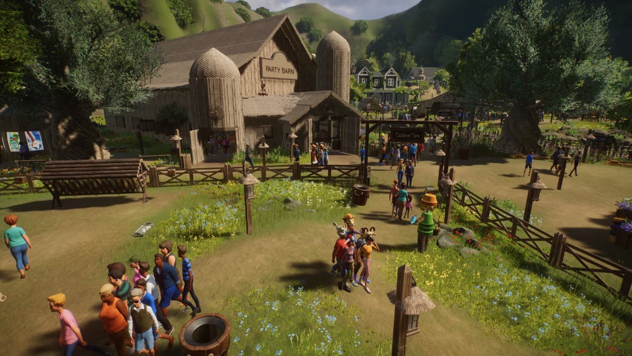 Barnyard  zoo ''Hidden Valley'' Ranch, Scheunenhof Zoo ''Hidden Valley'' Ranch — Planet Zoo Steam Workshop preview image