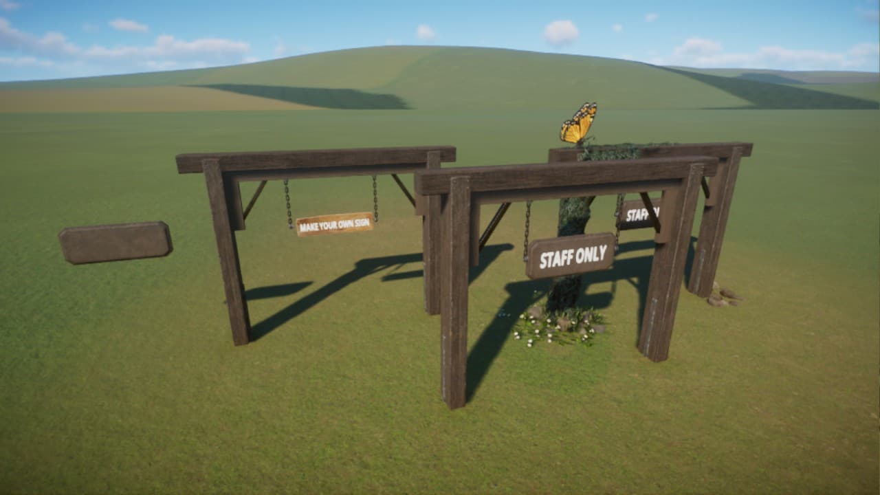 Path Signpost — Planet Zoo Steam Workshop preview image