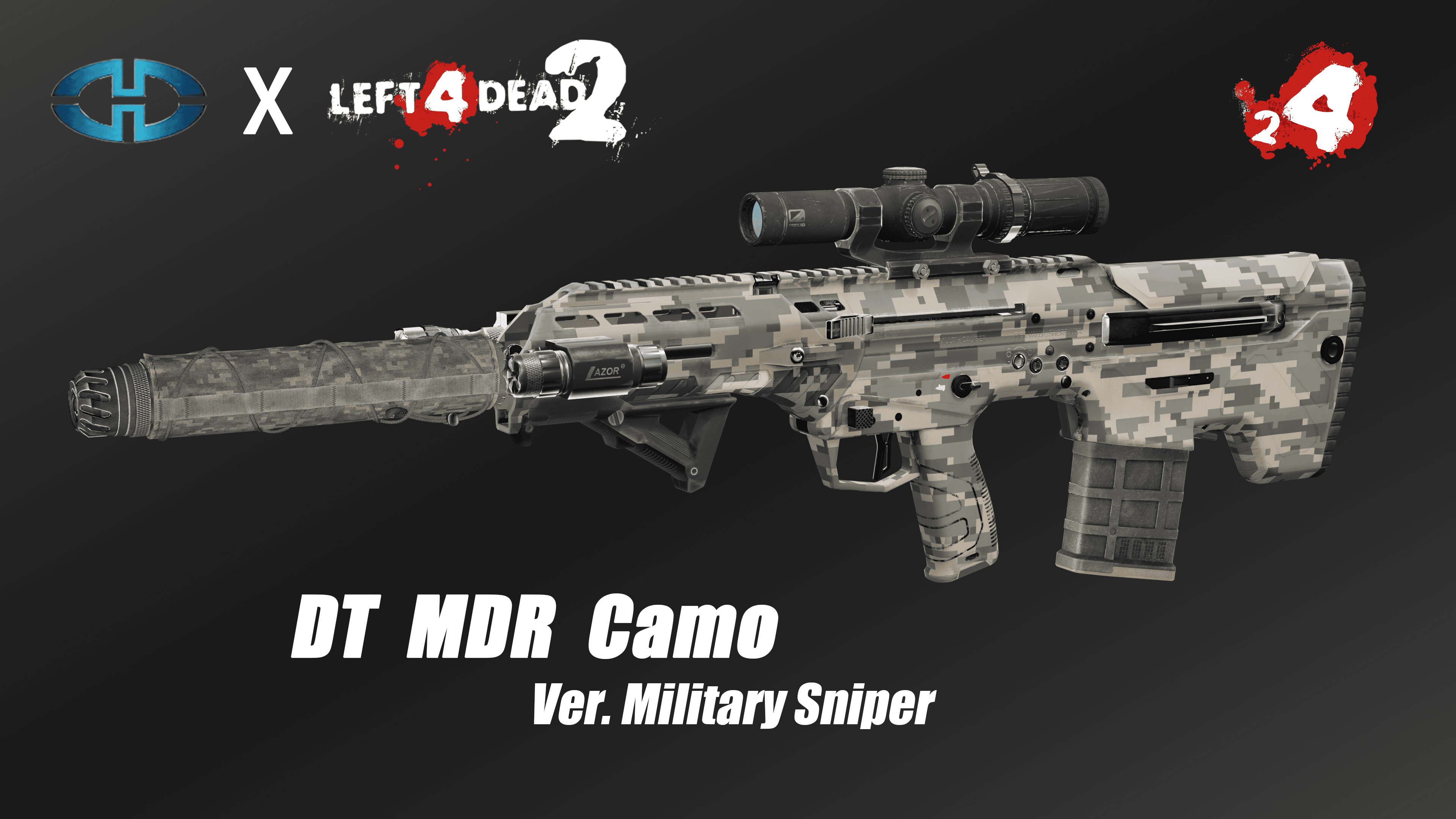 DT MDR Camo (Sniper_military) — Left 4 Dead 2 Workshop preview
