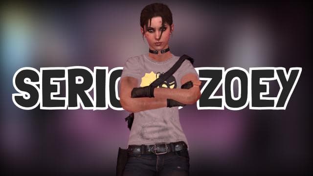 Serious Zoey — Left 4 Dead 2 Workshop preview
