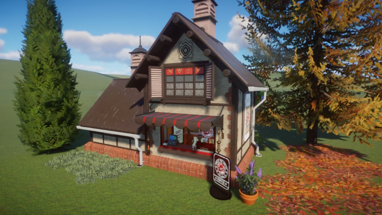 Streetfox Coffee Shop — Planet Zoo Workshop preview