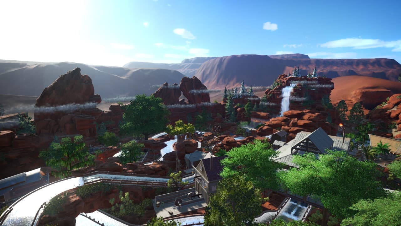 Western Park — Planet Coaster Workshop preview