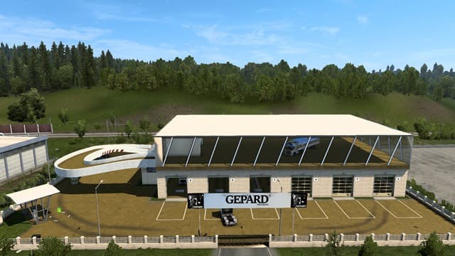 Gepard Garage D-Deck — Euro Truck Simulator 2 Workshop preview