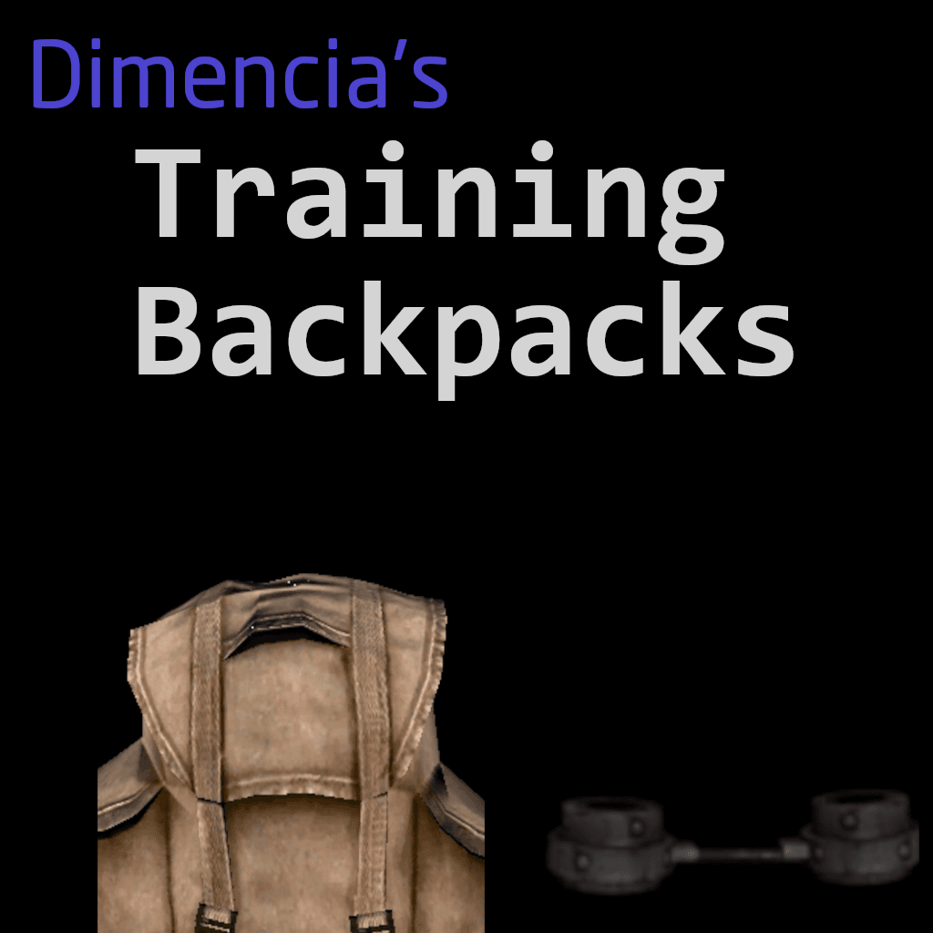 Dimencia's Training Backpacks — Kenshi Workshop preview