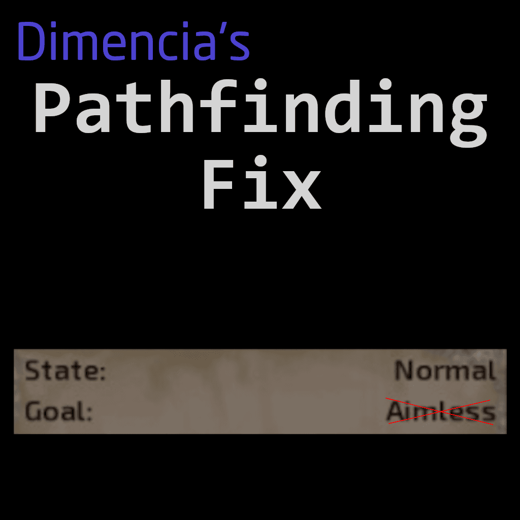 Dimencia's Pathfinding Fix — Kenshi Steam Workshop preview image