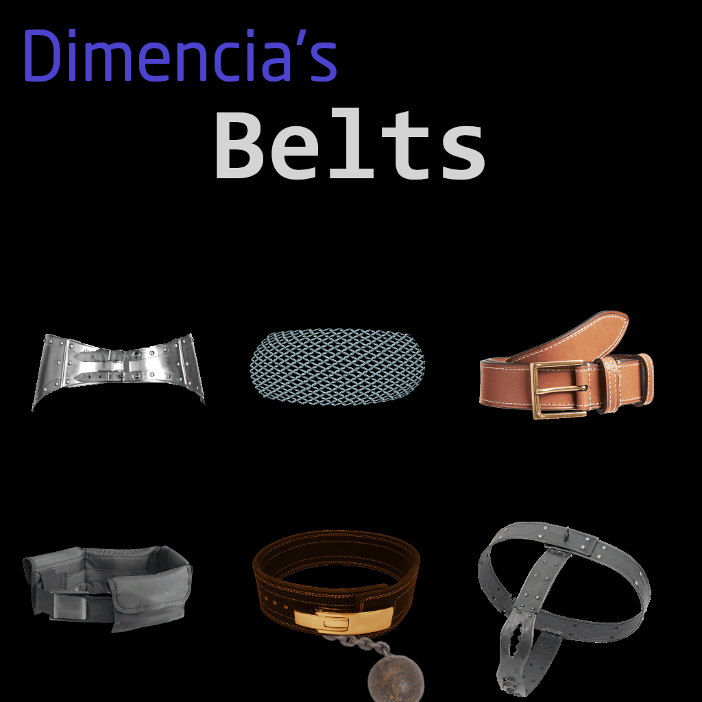 Dimencia's Belts — Kenshi Workshop preview