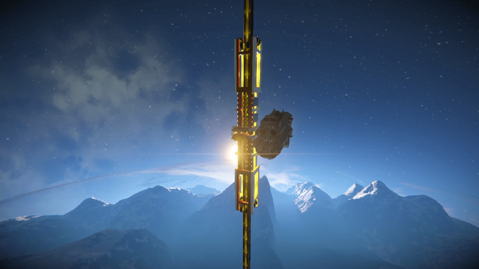 Cado's Space Elevator — Space Engineers Steam Workshop preview image