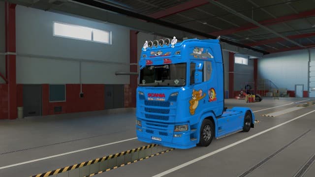 Scania S - Skin Tom&Jerry — Euro Truck Simulator 2 Workshop preview