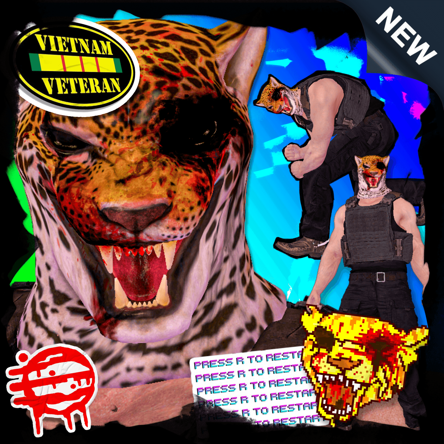 Francis - Tony (Hotline Miami 2) — Left 4 Dead 2 Steam Workshop preview image