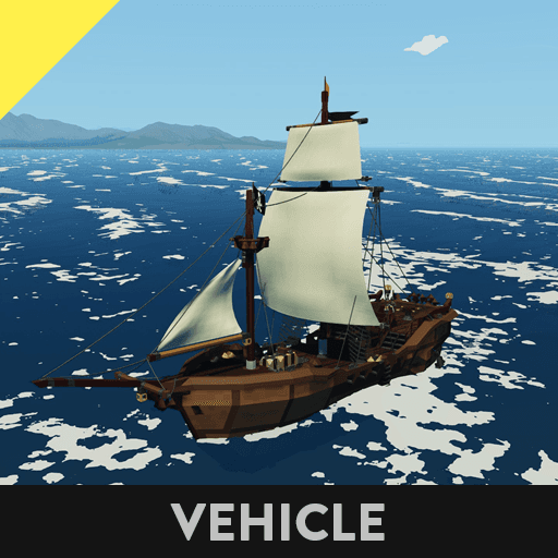 Sail Vessel "Heleonor" Pirate Ship (SAILS UPDATE) — Stormworks: Build and Rescue Workshop preview