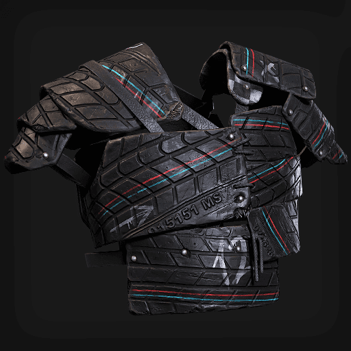 Roadsign Vest | Tire — Rust Steam Workshop preview image