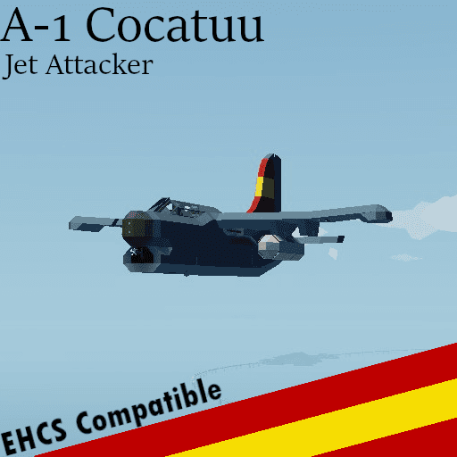 A-1 Cocatuu Attack Aircraft — Stormworks: Build and Rescue Steam Workshop preview image