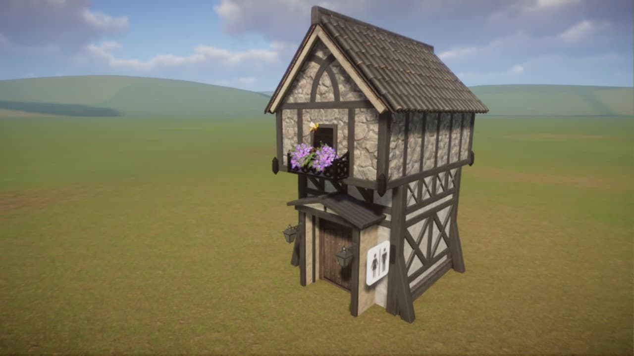 Medieval Restroom — Planet Zoo Workshop preview