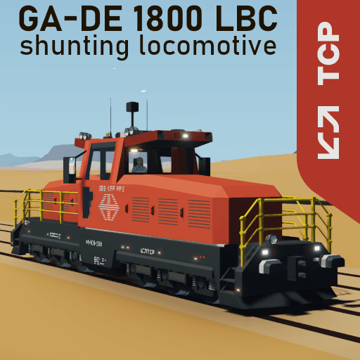 GA-DE 1800 Shunting Locomotive — Stormworks: Build and Rescue Workshop preview
