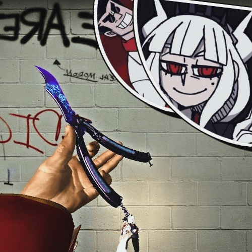 动改Cs地狱把妹王蝴蝶砍刀|helltaker Butterfly machete — Left 4 Dead 2 Steam Workshop preview image
