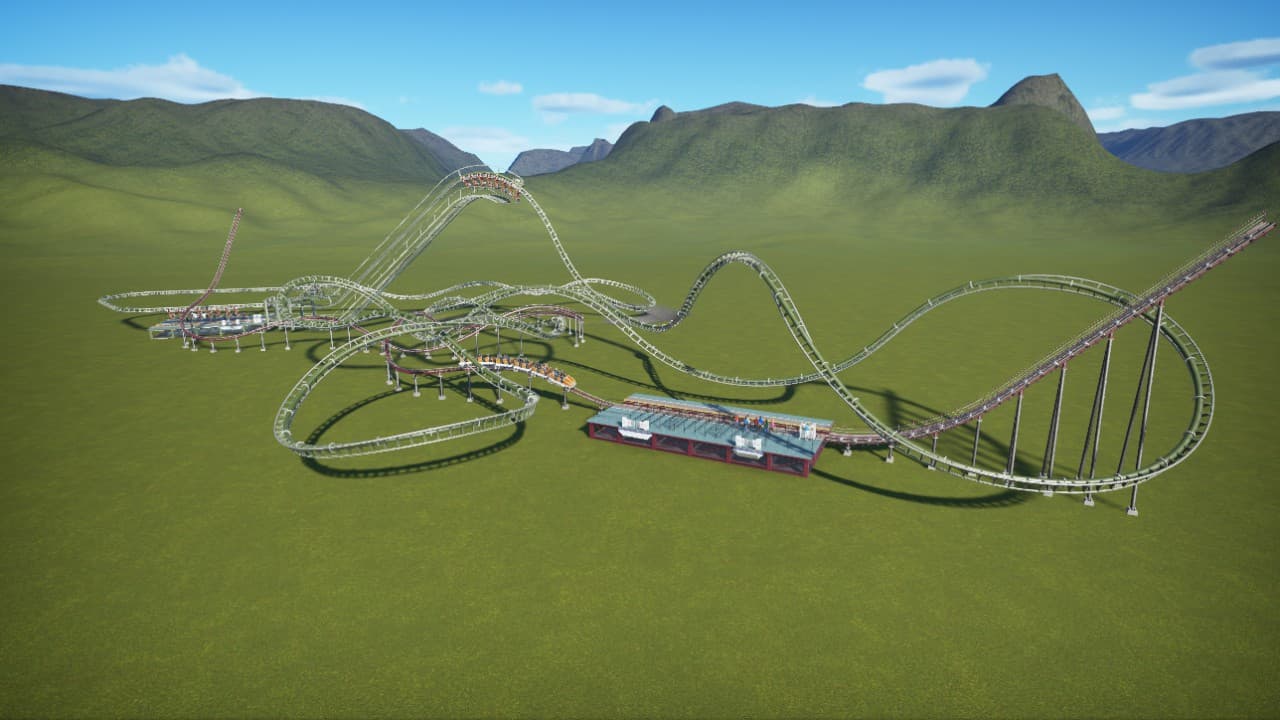 Vekoma STC + Shuttle — Planet Coaster Steam Workshop preview image