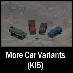 [Abandoned] More Car Variants (KI5) — Project Zomboid Workshop preview