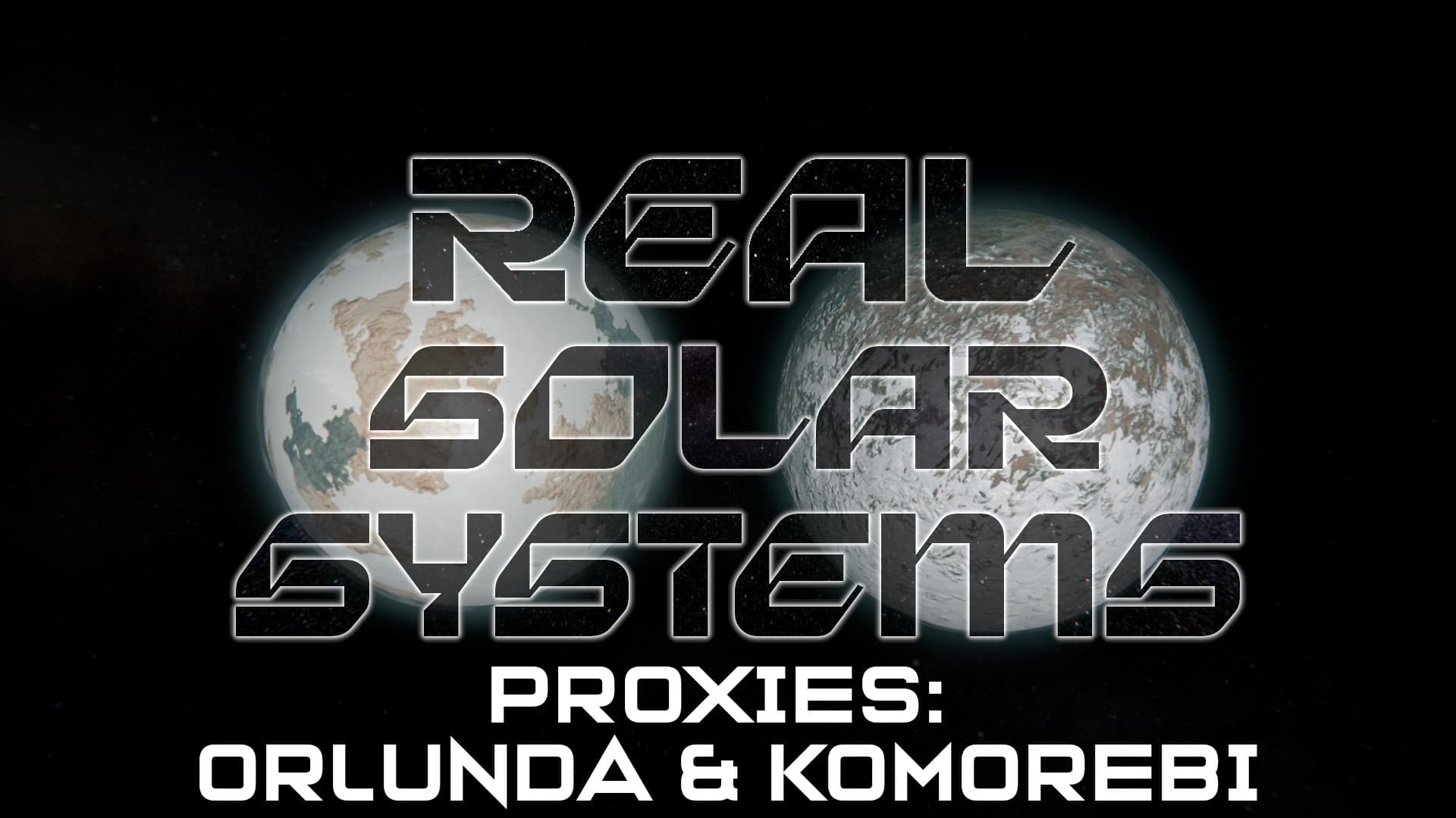 "Real Solar Systems" Proxy Pack: Orlunda and Komorebi — Space Engineers Steam Workshop preview image