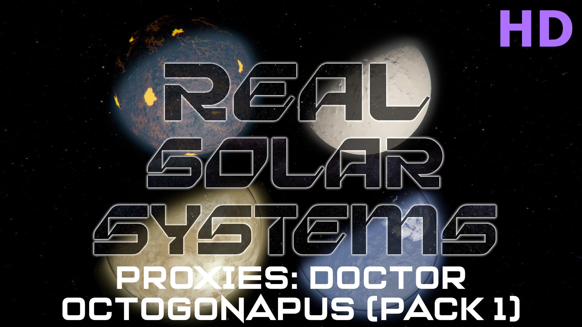 "Real Solar Systems" Proxy Pack 1 (HD): (Doctor Octoganapus) — Space Engineers Steam Workshop preview image