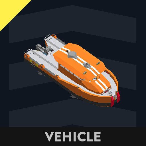Multi functional rescue hydrofoil boat — Stormworks: Build and Rescue Workshop preview