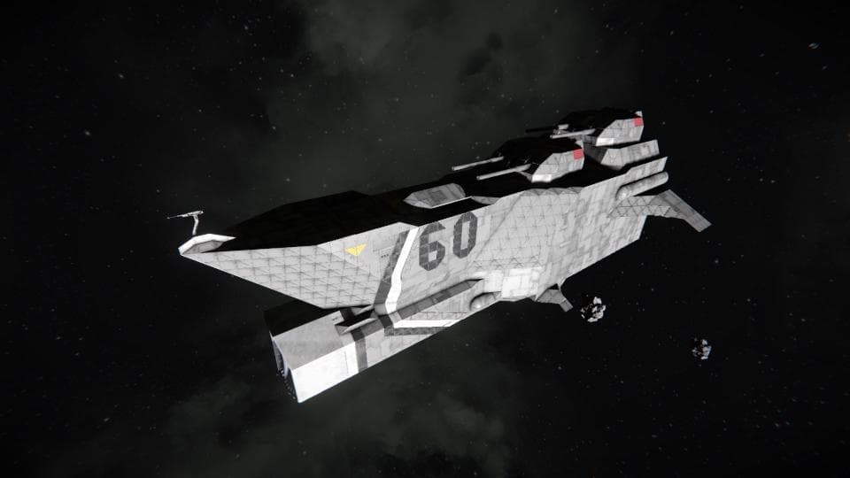 Bismarck Commission WIP — Space Engineers Workshop preview