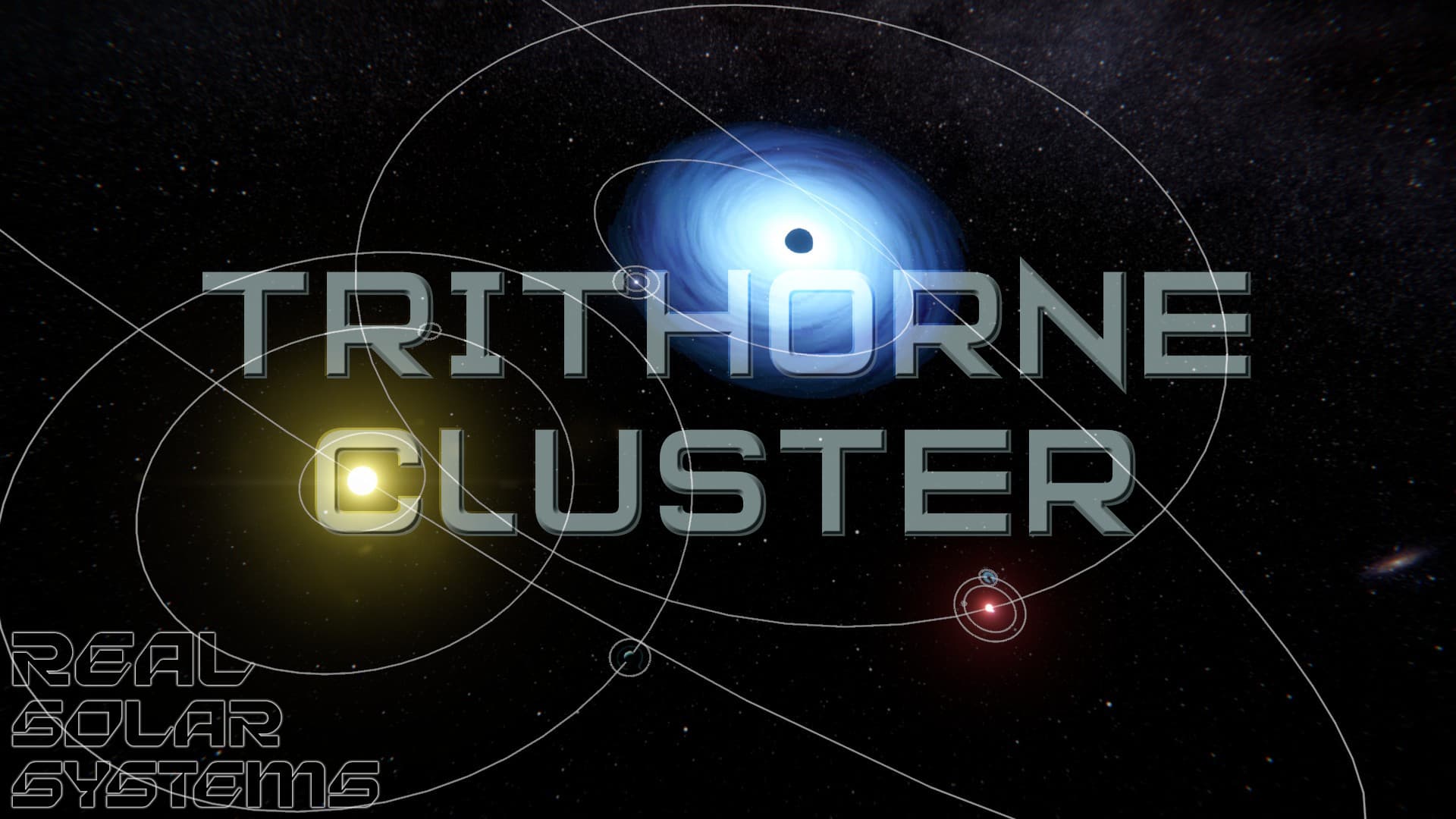 Trithorne Cluster (Real Solar Systems World) — Space Engineers Workshop preview
