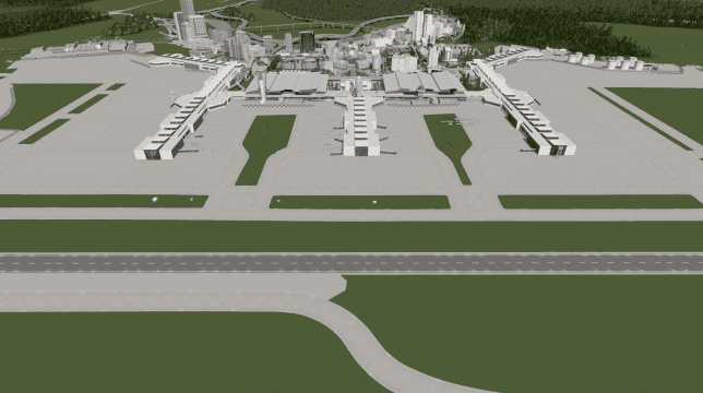 Asset list, airport, military, modern city and a bit old Europe — Cities: Skylines Workshop preview