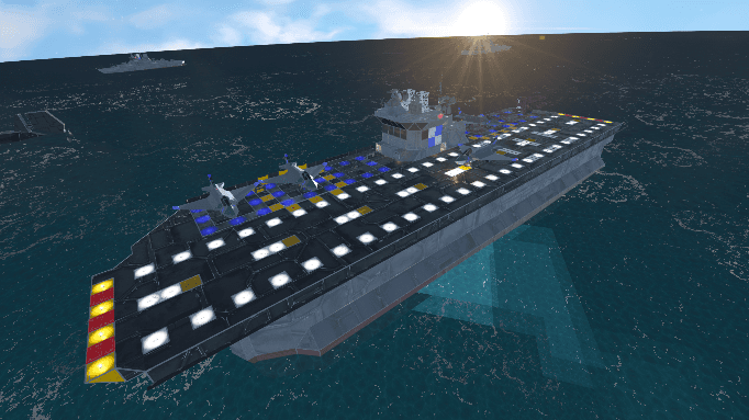 Aircraft Carrier A2 — Space Engineers Workshop preview
